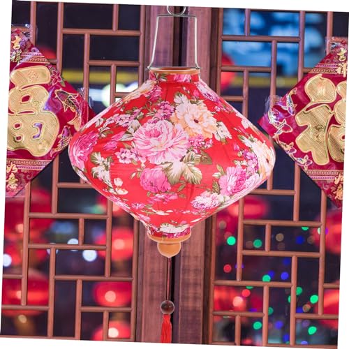 Lanterne suspendue chinoise fleurie pour embellir vos fêtes - 5