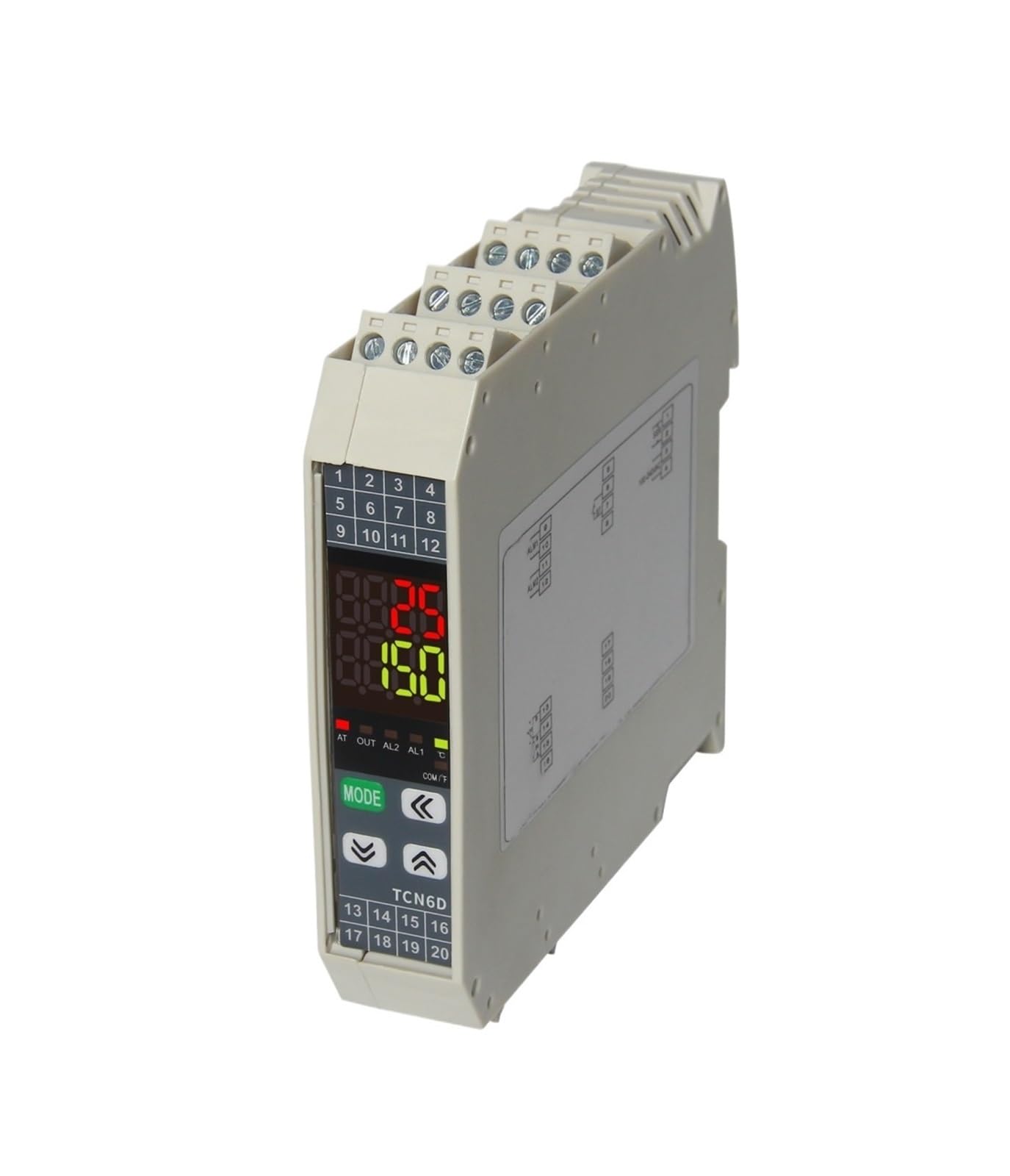 Controlador de temperatura PID TCN6-D, módulo de comunicación Modbus RS485, pantalla digital, instrumento de control de temperatura, 1 Uds.(Output Relay RS485)