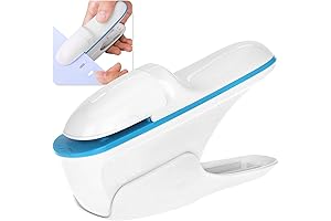 Stapleless Stapler Desk Mini Paper Clinch Compact Staple Free Staple