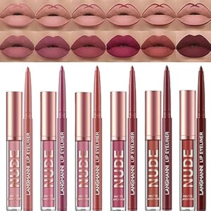 12 stuks matte vloeibare lippenstift + lipliner pennen make-up set One Step Lips make-up kits pigment Velvety Nude Lip Stain waterdicht duurzaam lipgloss make-up cadeauset