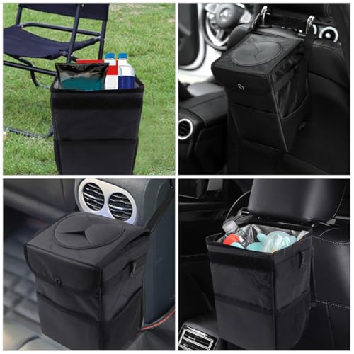 Organizador de coche Oxford con bolsillo lateral de alta densidad 4