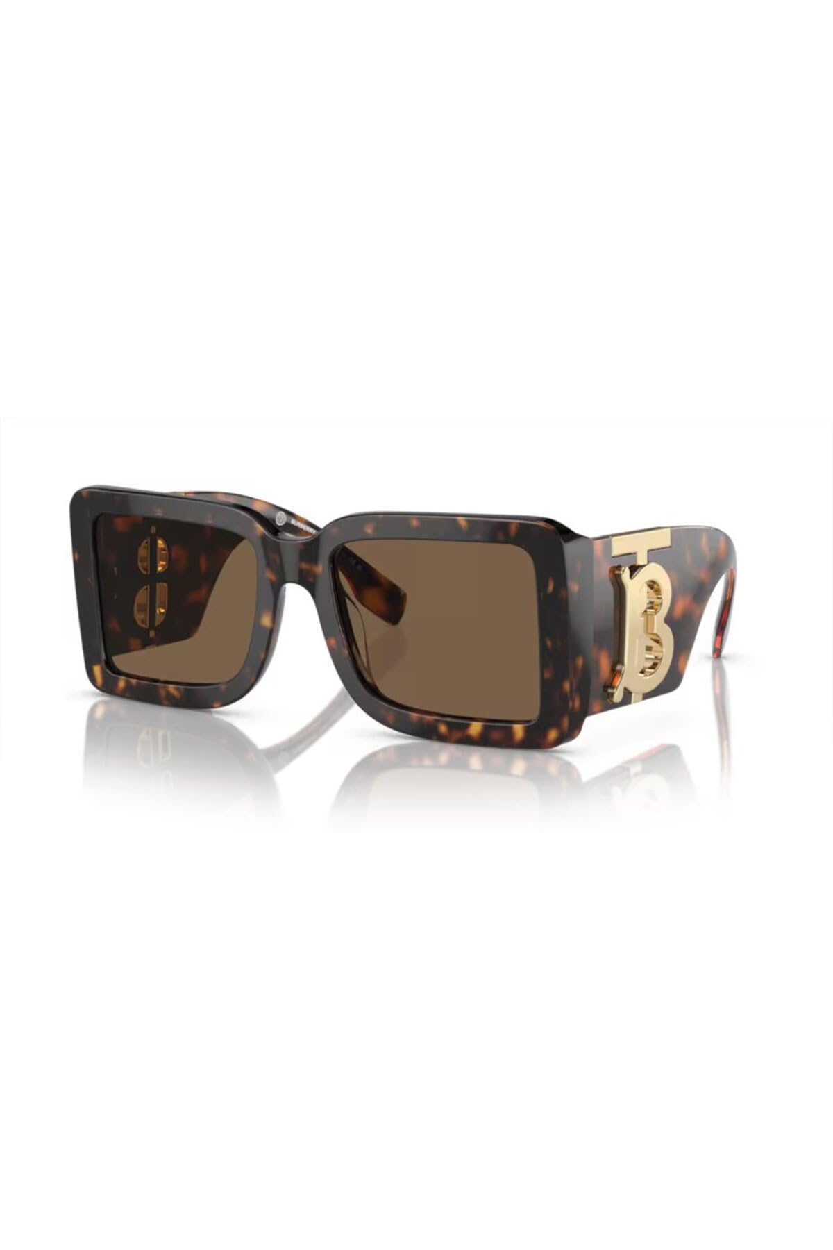 BURBERRY Women Sunglasses BE 4406U Dark Havana Frame Dark Brown Lens 55mm