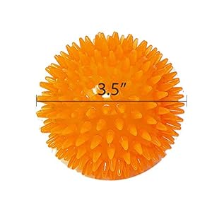   Dog-Toy-Spiky-Balls-KNOBBY-35-3-Pack-Squeaky-Squeezy-Bouncy-for-Medium-to-Large-Dogs