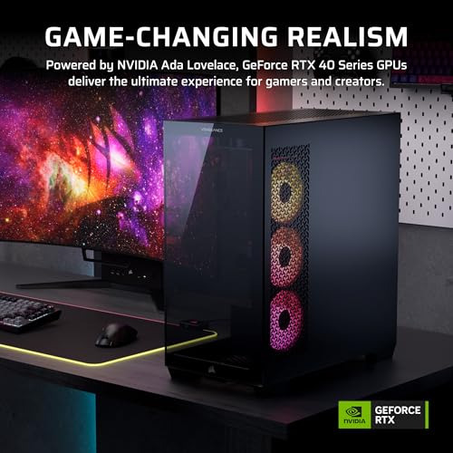 Image of Corsair Vengeance i7500 Gaming PC - Liquid Cooled Intel Core i7-14700KF CPU - NVIDIA GeForce RTX 5070 GPU - 32GB Vengeance RGB DDR5 Memory - 1TB M.2 SSD - Black