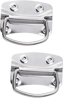 UKCOCO 2 Pcs Box Luggage Mount Handle Cabinet Knobs Cabinets Handles Kitchen Cabinet Pulls Cabinet Buckle Handle Ring Handle Luggage Bag Accessory Suitcase Bags