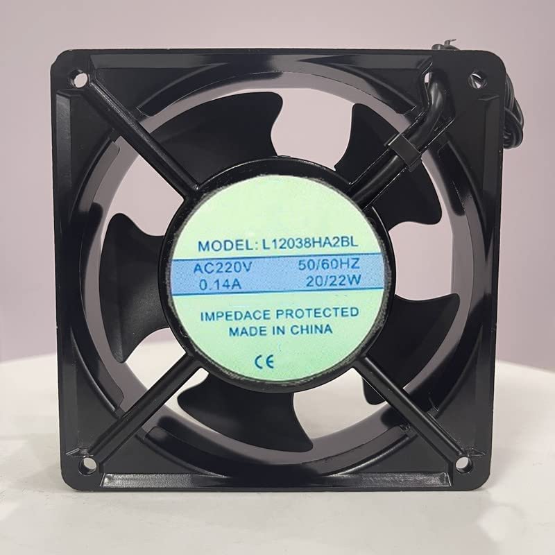 220V 0.14A 20W 12038 Cooling Fan 120X120X38mm