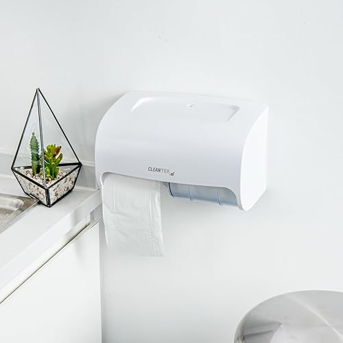 Miniatura 4 de Restaurantware Clean Tek Professional - Dispensador de papel higiénico comercial de 10.4 x 6.3 x 6.3 pulgadas, 1 dispensador de papel higiénico de