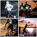 LED Reflective Running Vest Lights for Runners, Running Lights with Front Light, Safety USB Rechargeable Reflective Night Lights For Men/Women Running Walking Cycling, Three Light Modes with 7 Colors