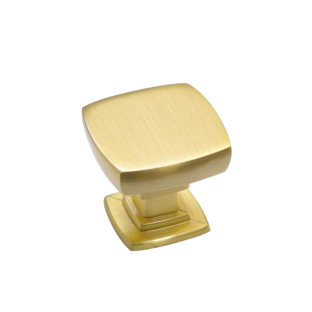 Buy 10Pack Peaha Brushed Brass Knobs for Ktchen Drawer Knobs
