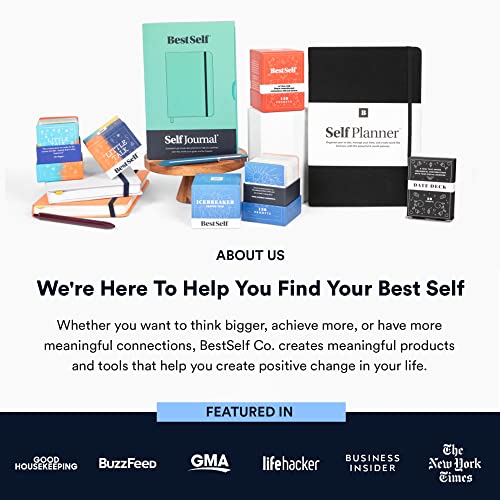 Bestself Co. The Self Journal - Planner 2019-2020 - Monthly, Weekly, Daily Planner - Increase Productivity And Happiness - Undated Hardcover - Navy #TOP7