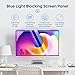 VINTEZ Blue Light Screen Protector for 24 Inch Computer Monitor and Laptop – Anti-UV Blue Light Blocking Film for Desktop PC, Eye Protection Filter, 21.2