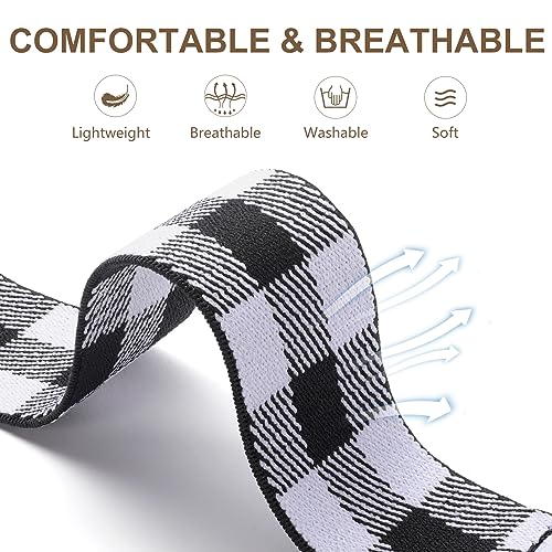Image of Easuny 5 Pack Stretchy Bands Compatible with Apple Watch 40mm 41mm 42mm 38mm 44mm 45mm 46mm Women, Elastic Fabric Nylon Strap Wristband for iWatch SE 3 2 1 Series 11 10 9 8 7 6 5 4 3 Boho Solo Loop