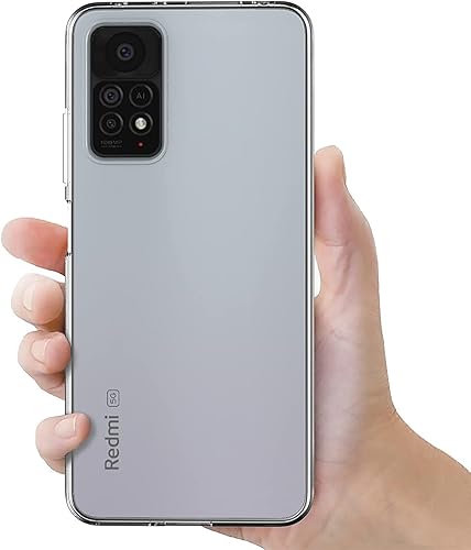 Miniatura 2 de Funda para Xiaomi Mi Redmi Note 11 Pro 4G / Redmi Note11 Pro 5G (6.67 pulgadas) Suave TPU Goma Gel Parachoques Transparente Cubierta Trasera