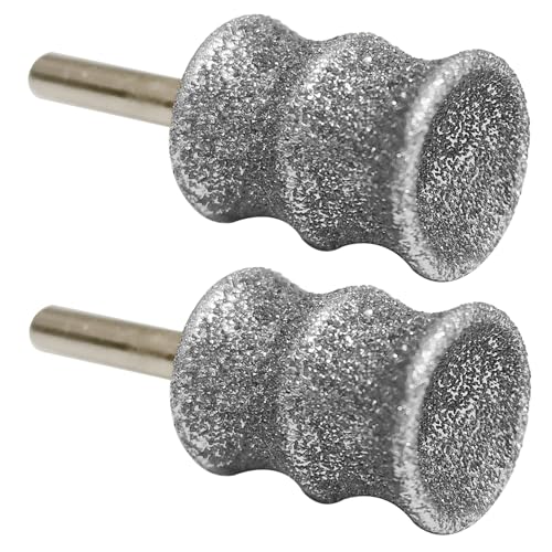 Oxcearly Dog Nail Grinder and Trimmer Bits for Dremel - Dog Nail Grinder Attachment - Painless Pet Nail File & Clipper for Large, Medium and Small Dogs & Cats 2Pack