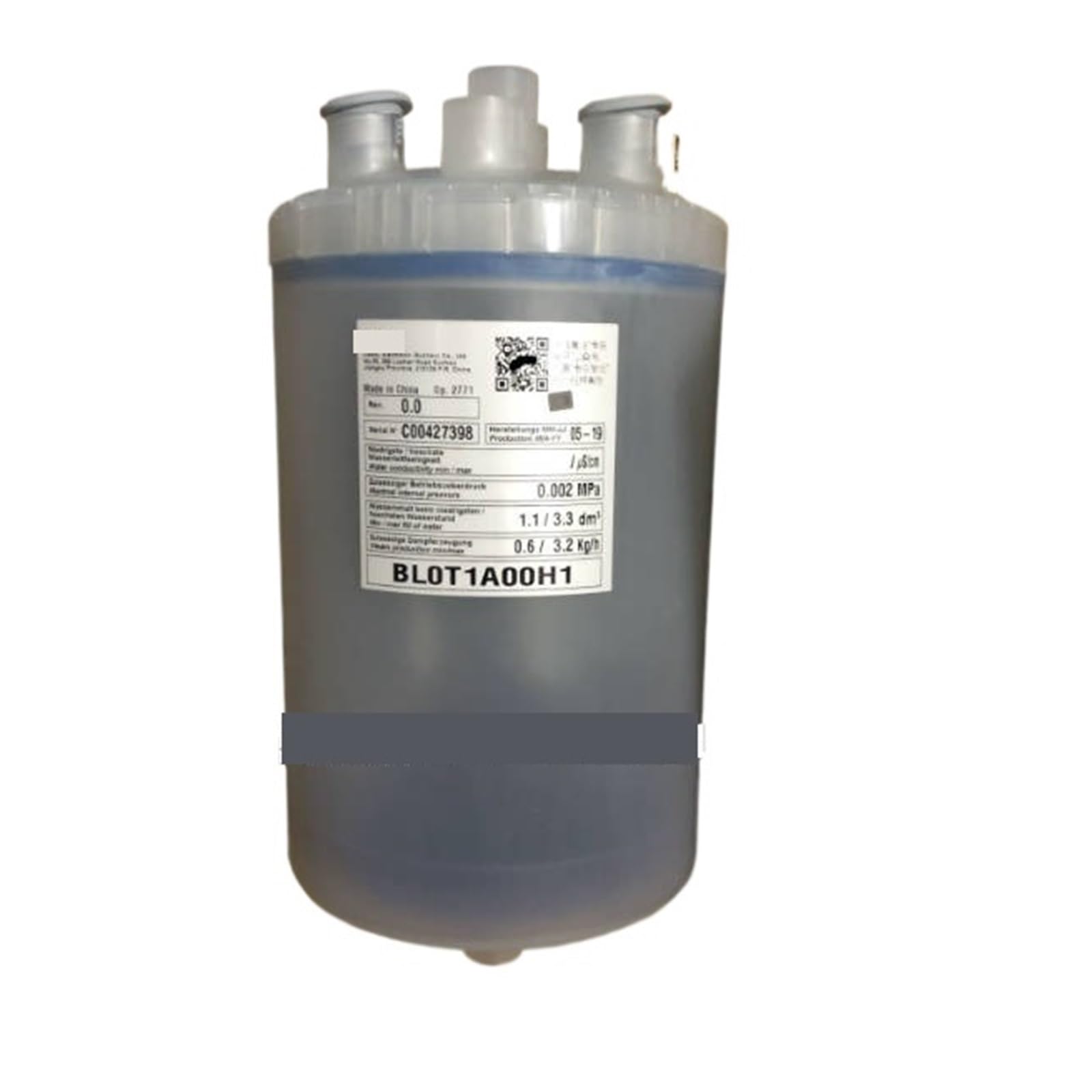 Réservoir d'humidification PLC BL0T1A00H1 pour stopper l'air sec intérieur