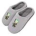 DFGGE Otoño Invierno One Piece Zapatillas Interior Casa Caliente Algodón Roronoa Zoro Slippers Suave Zapatilla Mujer Hombres Anime Pareja Zapatos Calzado,41/43 EU