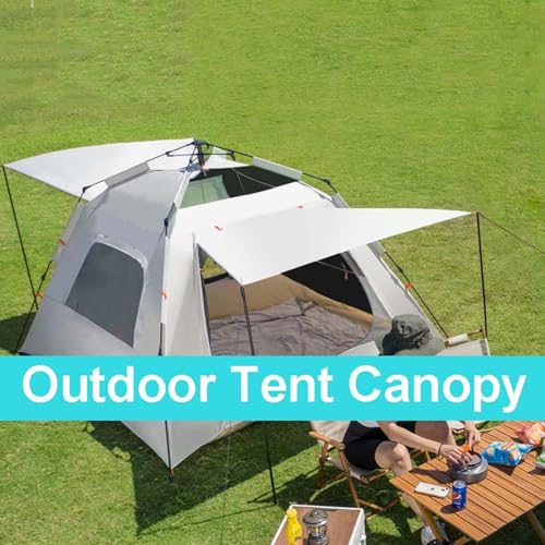 Carpa instantánea para camping 3-5 personas, resistente miniatura 6