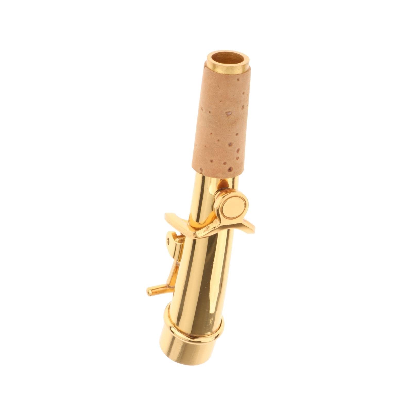 TSTS Piezas De Repuesto Para Instrumentos De Viento De Madera De Saxofón Con Cuello Curvo De Saxofón Dorado Accesorios de repuesto para saxofón