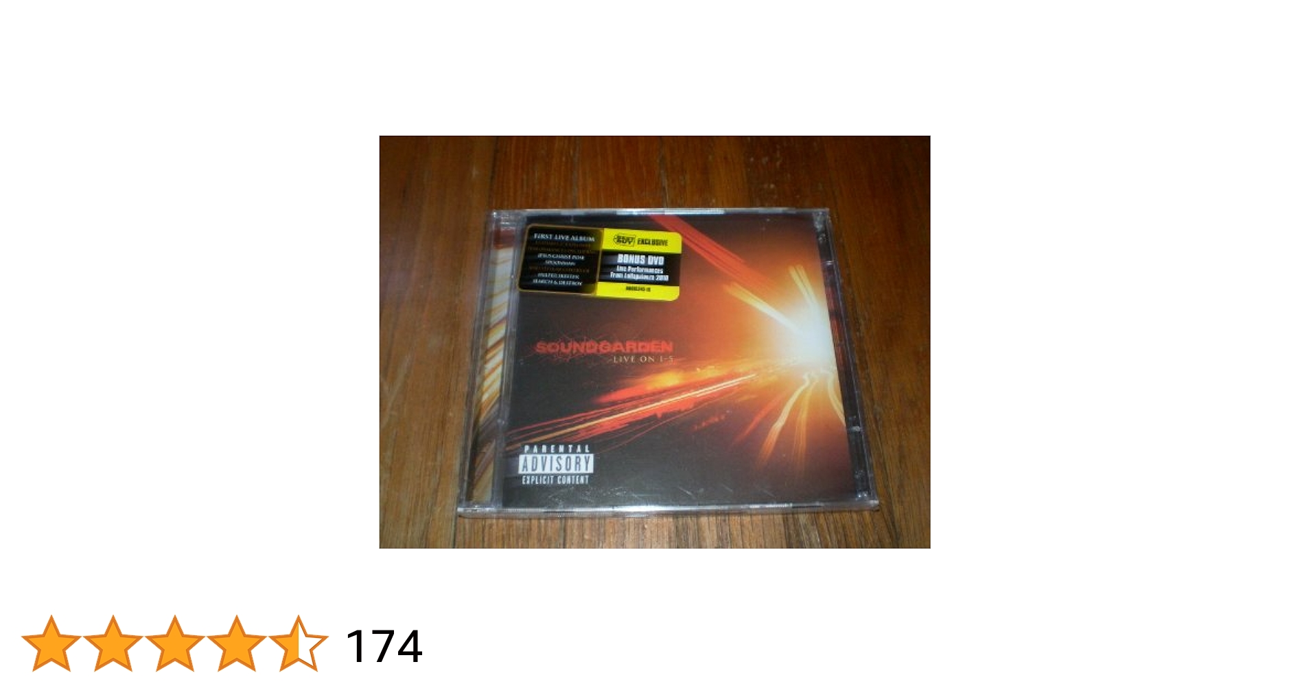 サウンドガーデン　Live On I-5　限定盤　CD+DVD SOUNDGARDEN - Live on I-5 - Amazon.com Music