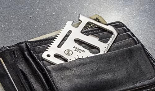 SE 11-Function Stainless Steel Survival Pocket Tool - MT908-1