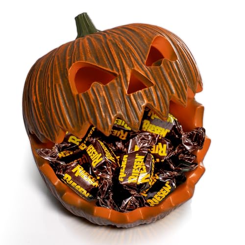 Large Halloween Candy Bowl Pumpkin Candy Dish...