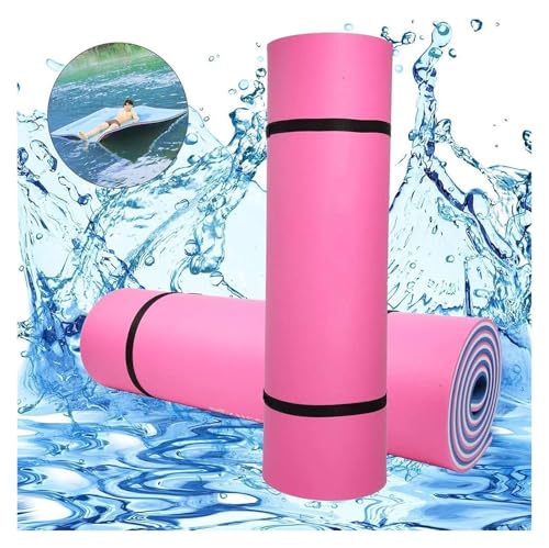 Tappetino galleggiante in schiuma, extra large, per nuotare, rilassarsi in piscina, lago, mare, resistente e confortevole per attività acquatiche