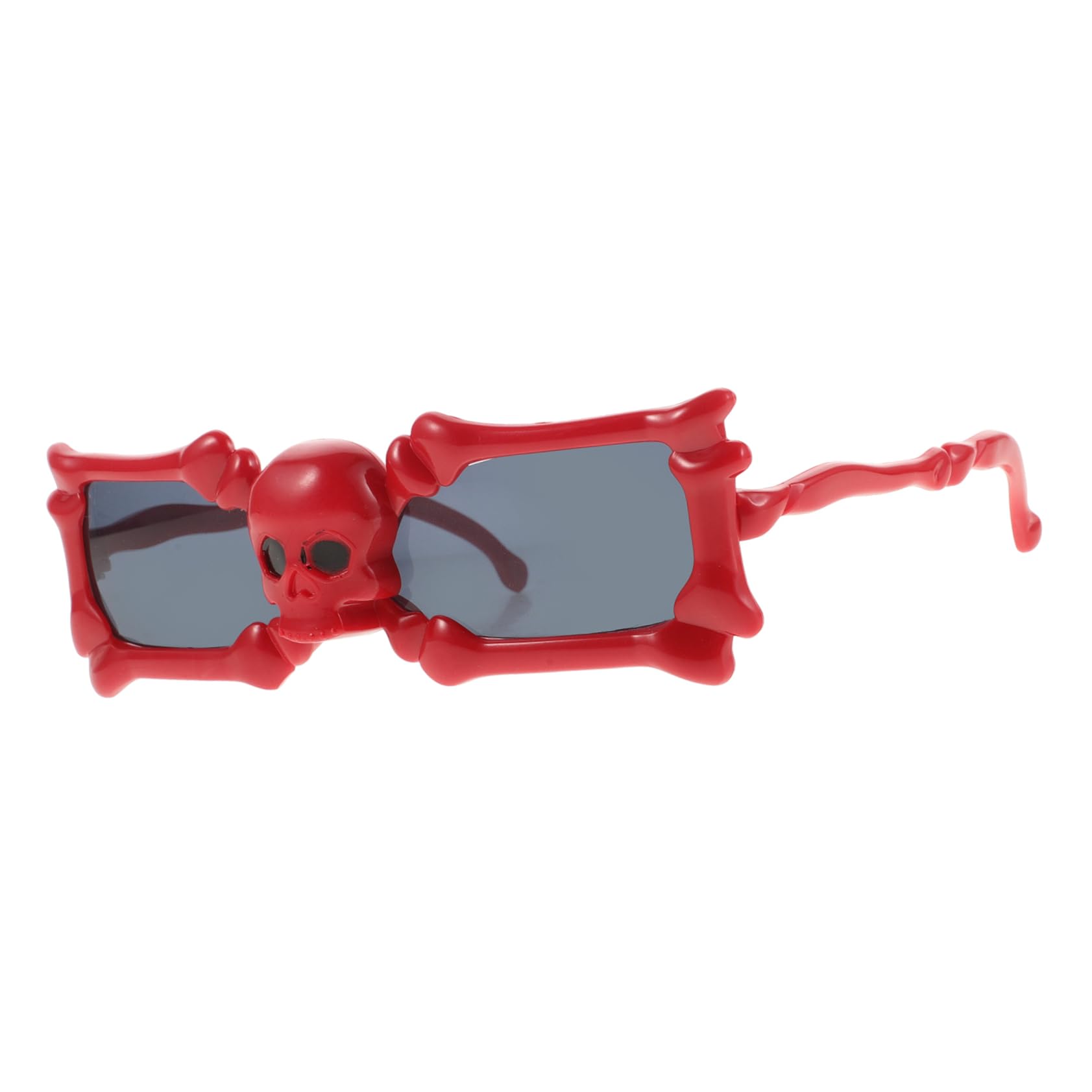 Hemoton Skull Sunglasses Party Glasses Halloween Costume Accessory Plastic Novelty Glasses Decorative Party Item