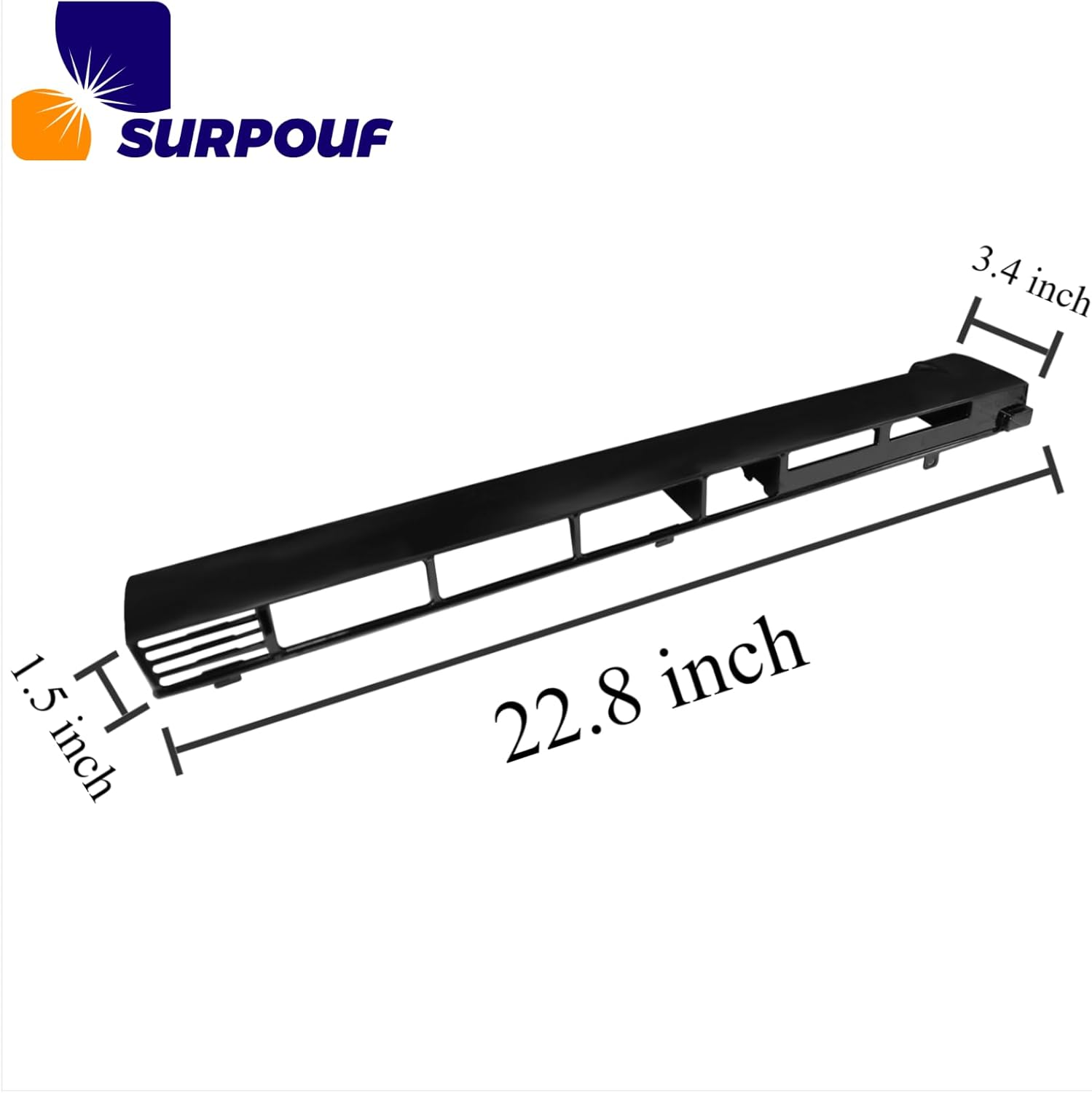 MDX61912701 Microwave Vent Grille Fits for LG Replacement 2119394,AP5202555,EAP3535252,PS3535252 Top Vent Accessory (2pc MDX61912701)