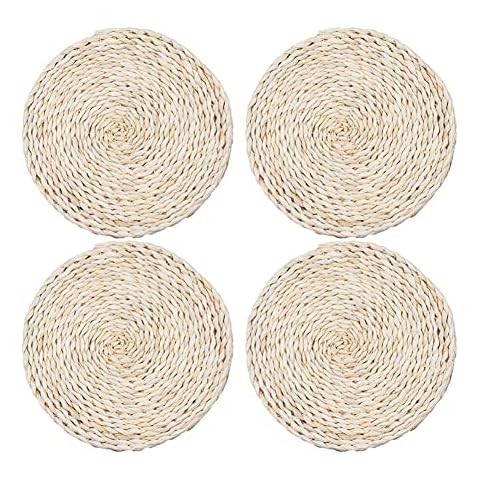 Alnicov Handmade Corn Husk Placemats Cover