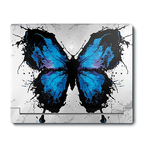 Image of MightySkins Skin Compatible with Alienware X16 R1 (2023) Full Wrap Kit - Butterfly Splash | Protective, Durable, and Unique Vinyl Decal wrap Cover | Easy to Apply & Change Styles | Made in The USA