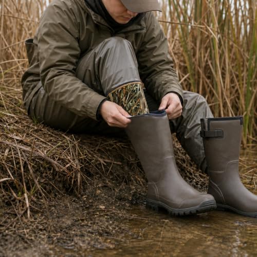 Image of Riverruns Wading Socks, Neoprene Wet-Suit Wader Socks for Men and Women Outdoor Fishing, Surfing, Wakeboarding