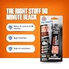 Permatex 25228 The Right Stuff 90 Minute Black Gasket Maker, 3 oz, 1 Count (Pack of 1)