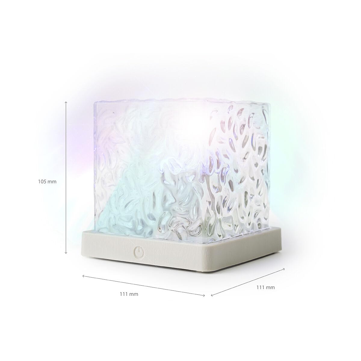 InnovaGoods Boralamp reflektor LED Aurora Boreales, 3 W, szary
