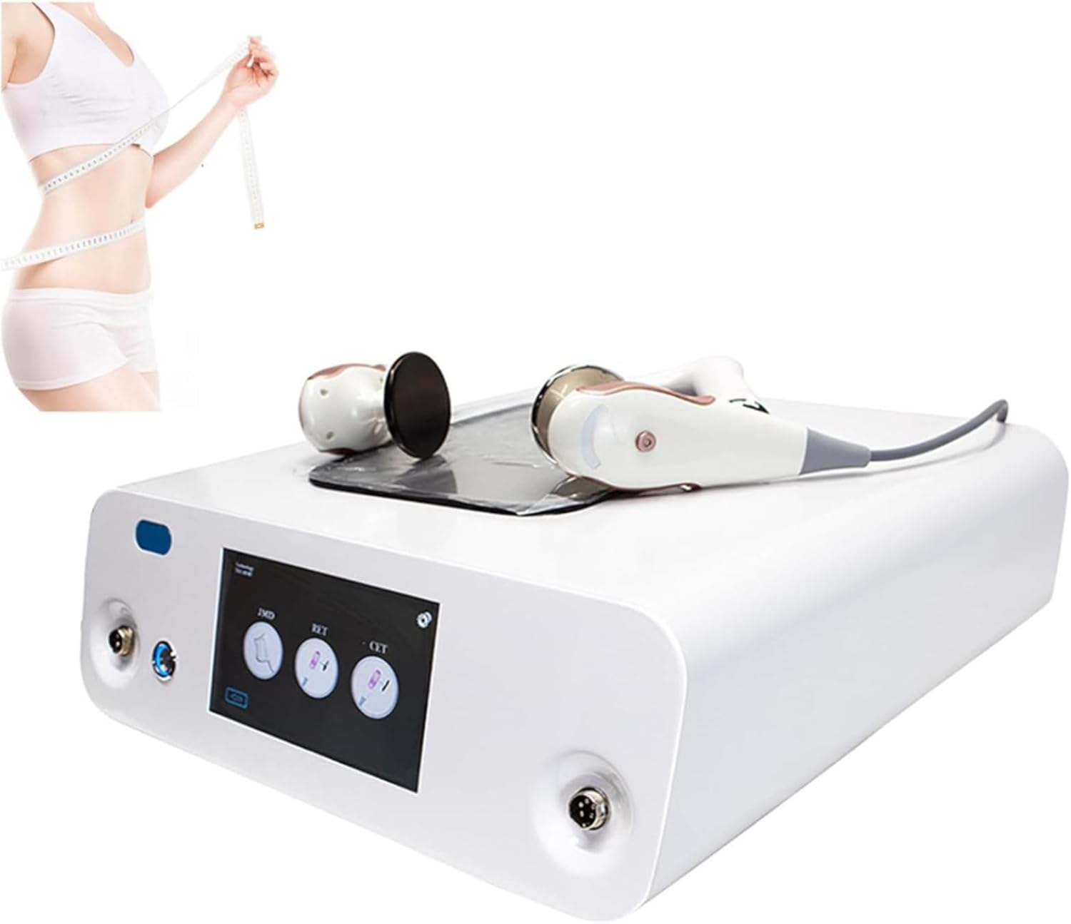 LIBRACTA 448K-Indib Desmontaje De Grasa Anti-Envejecimiento Res Bio Máquina con Placa Negativa, Diatermia Resistiva Alivio De Dolor Terapia Máquina Terapia