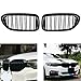 Parrilla Delantera para BMW 5 Series M5 G30 G31 520i 540i 2016-2019 4-Door, Rejillas Frontales de Radiador Parachoques Delantero Parrilla de Riñón Rejilla de Repuesto para Parrilla Negro Accesorios