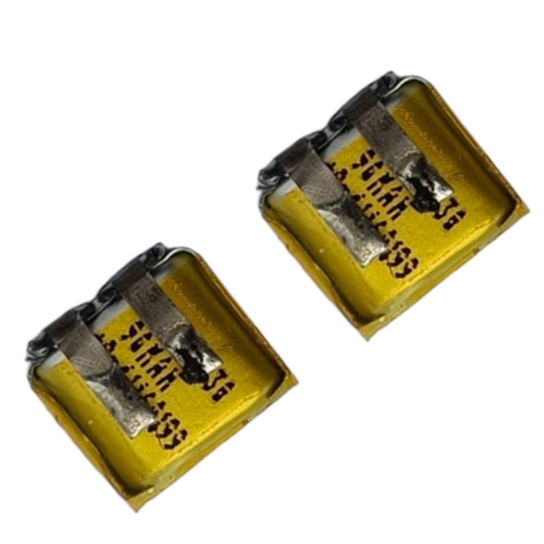 Original 3.7V 50mAh Rechargeable Li-Po Mini Battery for TWS Earbuds & Earpods – Ultra-Compact Lithium Polymer Cell for Bluetooth Headset, AirPods & Ears Pods Replacement