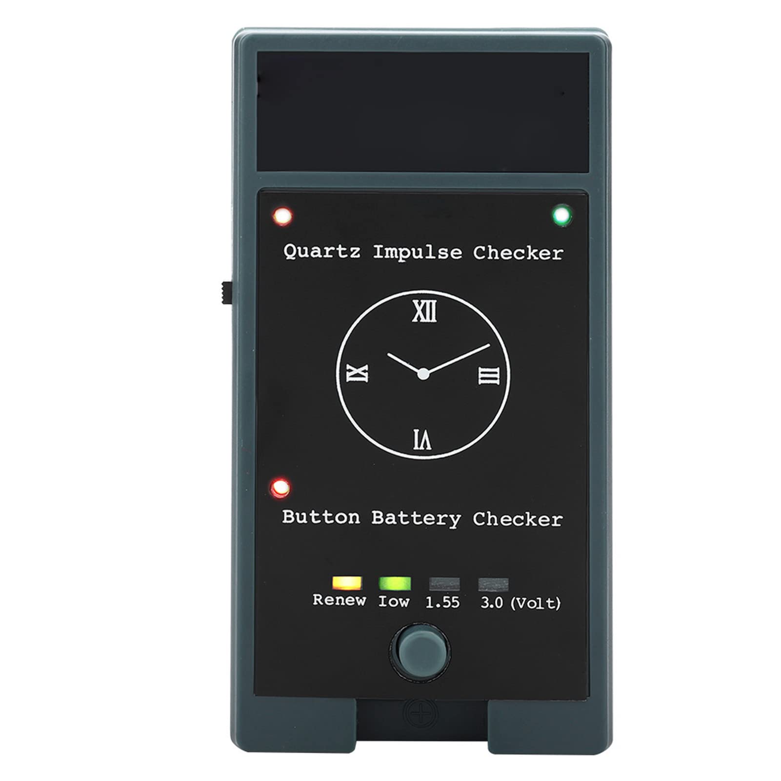 Tester della batteria dell'orologio, misuratore della batteria a bottone portatile Tester della corrente di tensione della cella Accessori per la riparazione dell'orologio