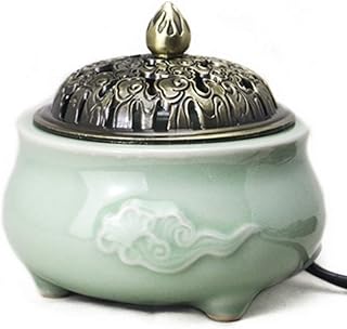 セラミック香炉、電気香炉、さまざまなスタイル、プラグインタイミングサーモスタット香炉、フレグランスディフューザー