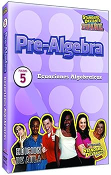 DVD Standard Deviants Espanol: Pre-Algebra 5 Ecuaciones Algebraicas Book
