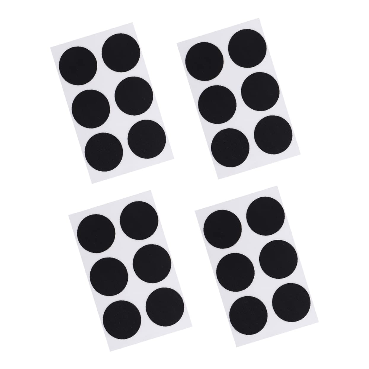 SWOOMEY 4sheets Portable Tire Repair Patches for Inner Tubes Convenient Cycle Supply Lightweight Emergency Fix Professional Design Suitable for All Bike Models