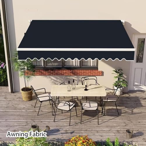 Toldo impermeable de repuesto y cubierta duradera para toldos retráctiles 3