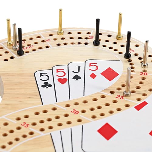 Classic 29 Cribbage Set juego de mesa de madera miniatura 5