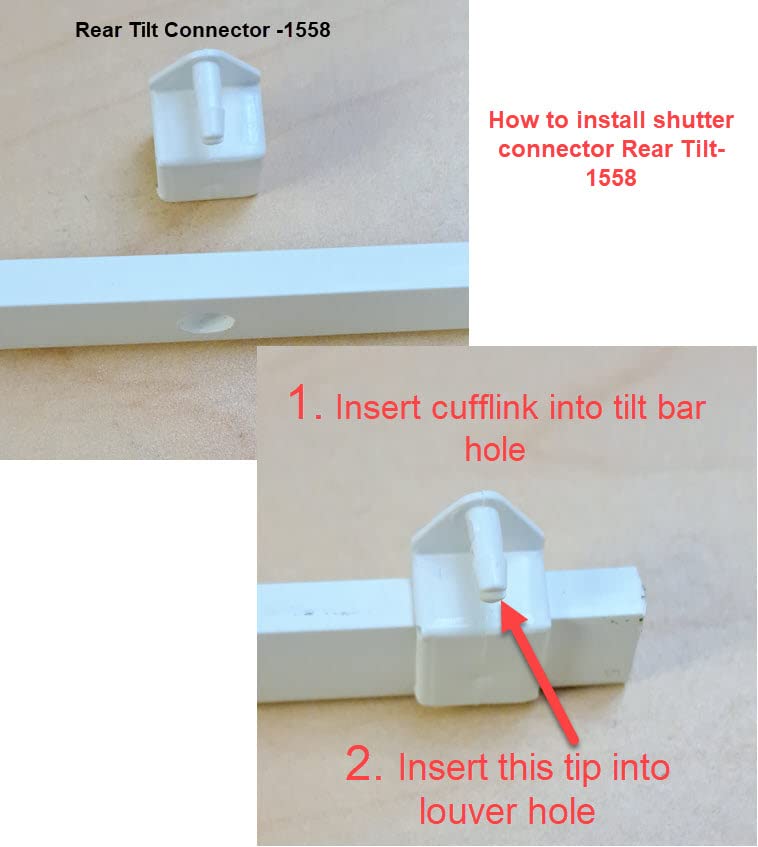 Amazon.com: Qty 10. Shutter Repair Parts Connectors