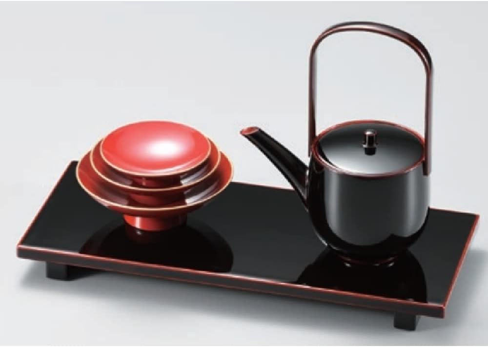 ♡新品♡ 越前漆器　うるし菓子器　重箱 楽天市場】正峰作 重箱 3段 6．5寸 お重 おせち 木製 磨き 本堅地