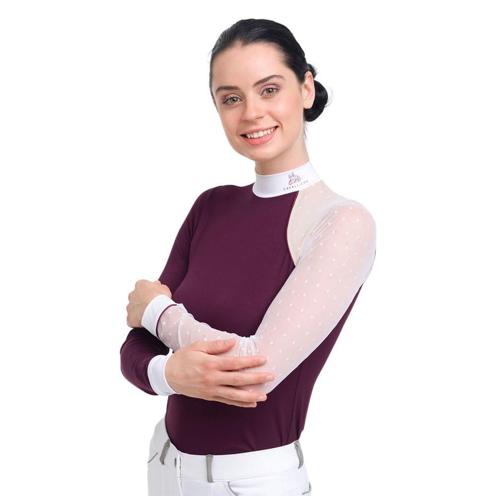 CAVALLIERA Modern Dame Woman Long Sleeve T-Shirt XL