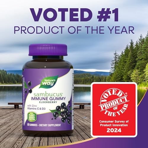 image for Nature's Way Nature’s Way Sambucus Elderberry Immune Support Gummies