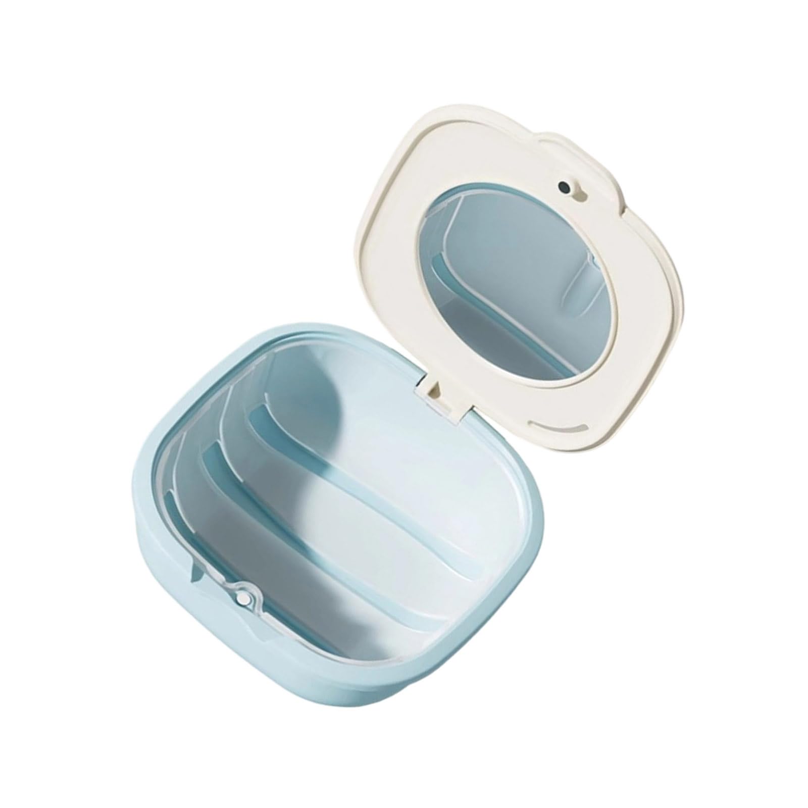 Jazuaiao Thin Simple Invisible Aligner Holder Case for Daily Use Sturdy Dustproof Storage Solution for Appliances Invisible Aligner Case