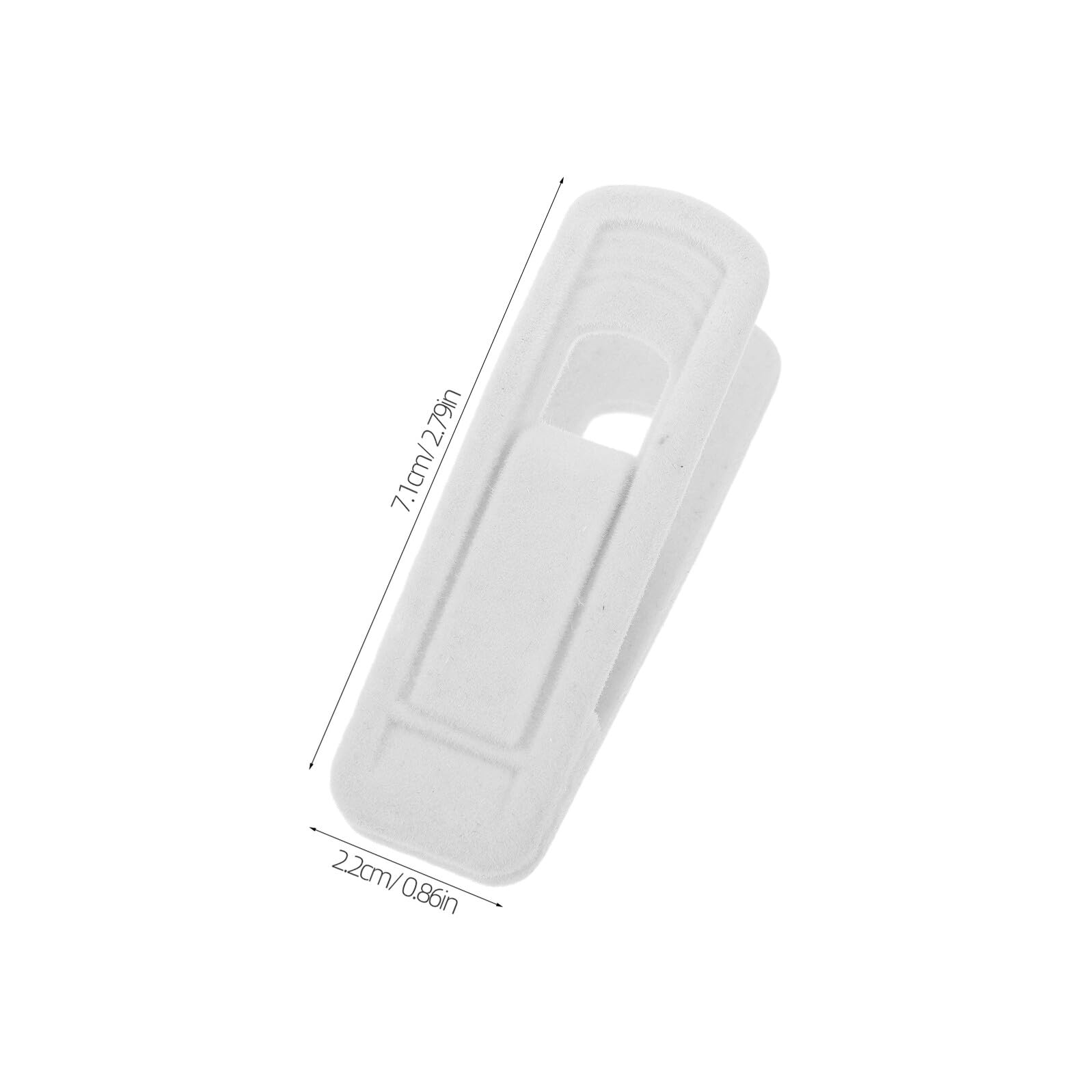LABRIMP 50 Piezas Clips de Plástico para Ropa Antideslizantes Unidades Pinzas de Terciopelo para Faldas Pantalones y Camisas Resistentes para Secado Balcón y Cuarto de Lavado