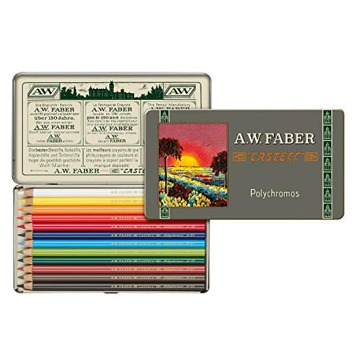 Faber-Castell Edición Limitada 111º Aniversario – Lata de 12 lápices Polychromos Artists'