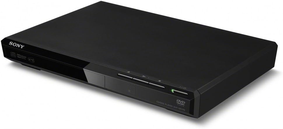 Sony DVP-SR170 DVD Player, Scart Only (No HDMI Port), Black